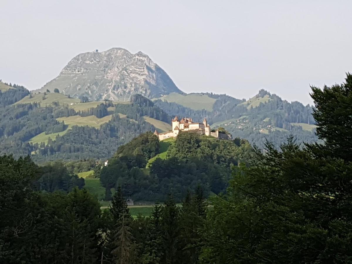 Au Soleil De Gruyeres Chez Chantal Hotel Exterior foto